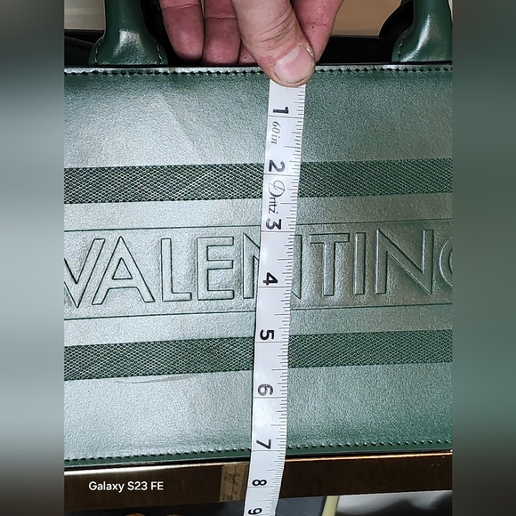 Beautiful Dark Green Valentino Handbag - Picture 9 of 10